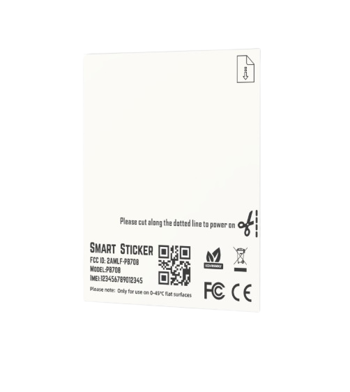 Sticker adhesivo (~40 días)